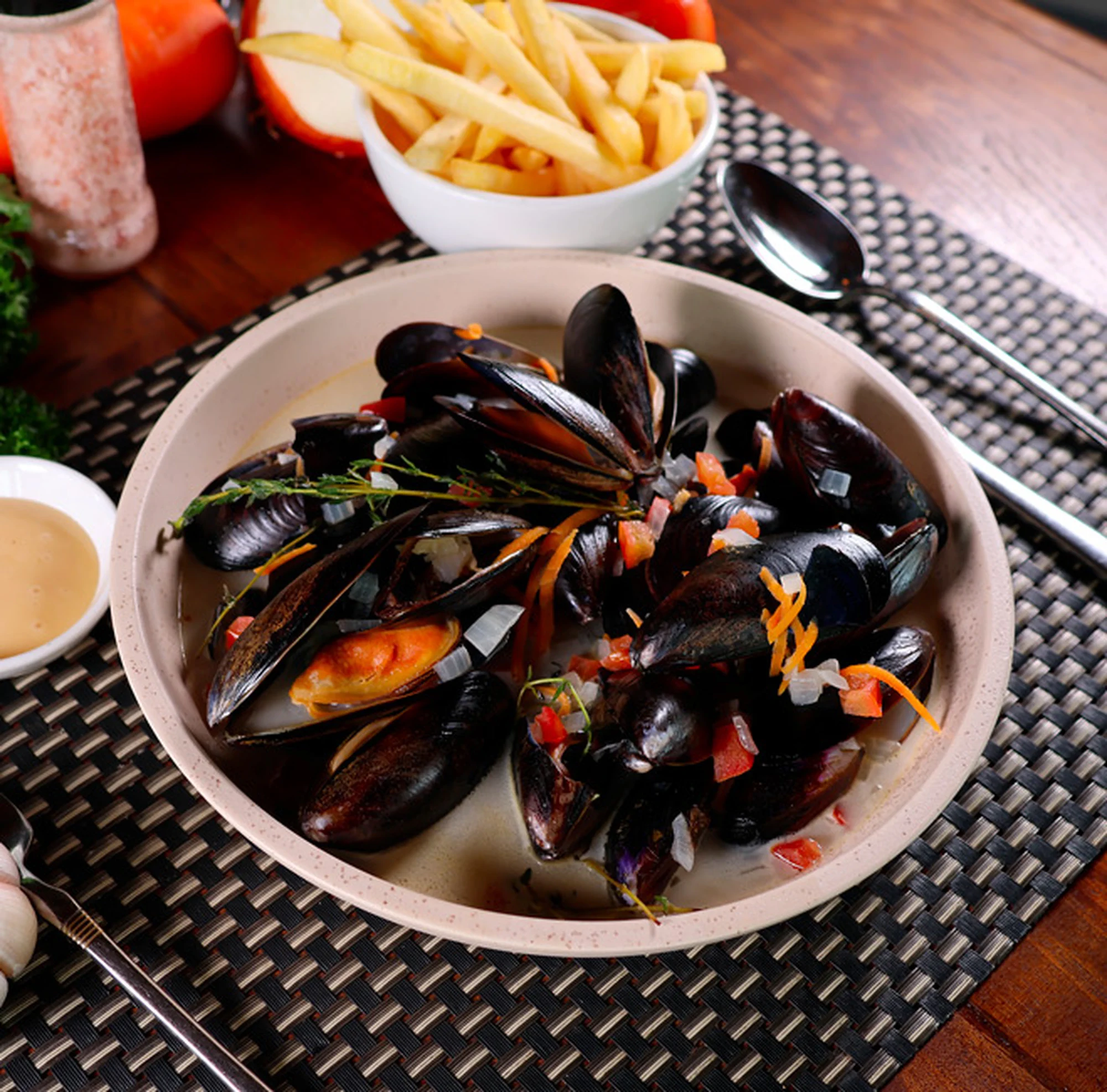 Mussels Mariniere