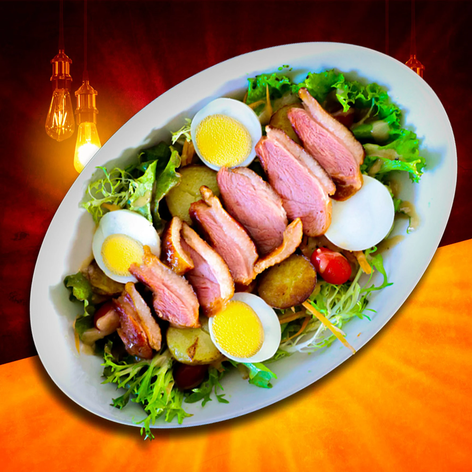 Smoked Duck Salad