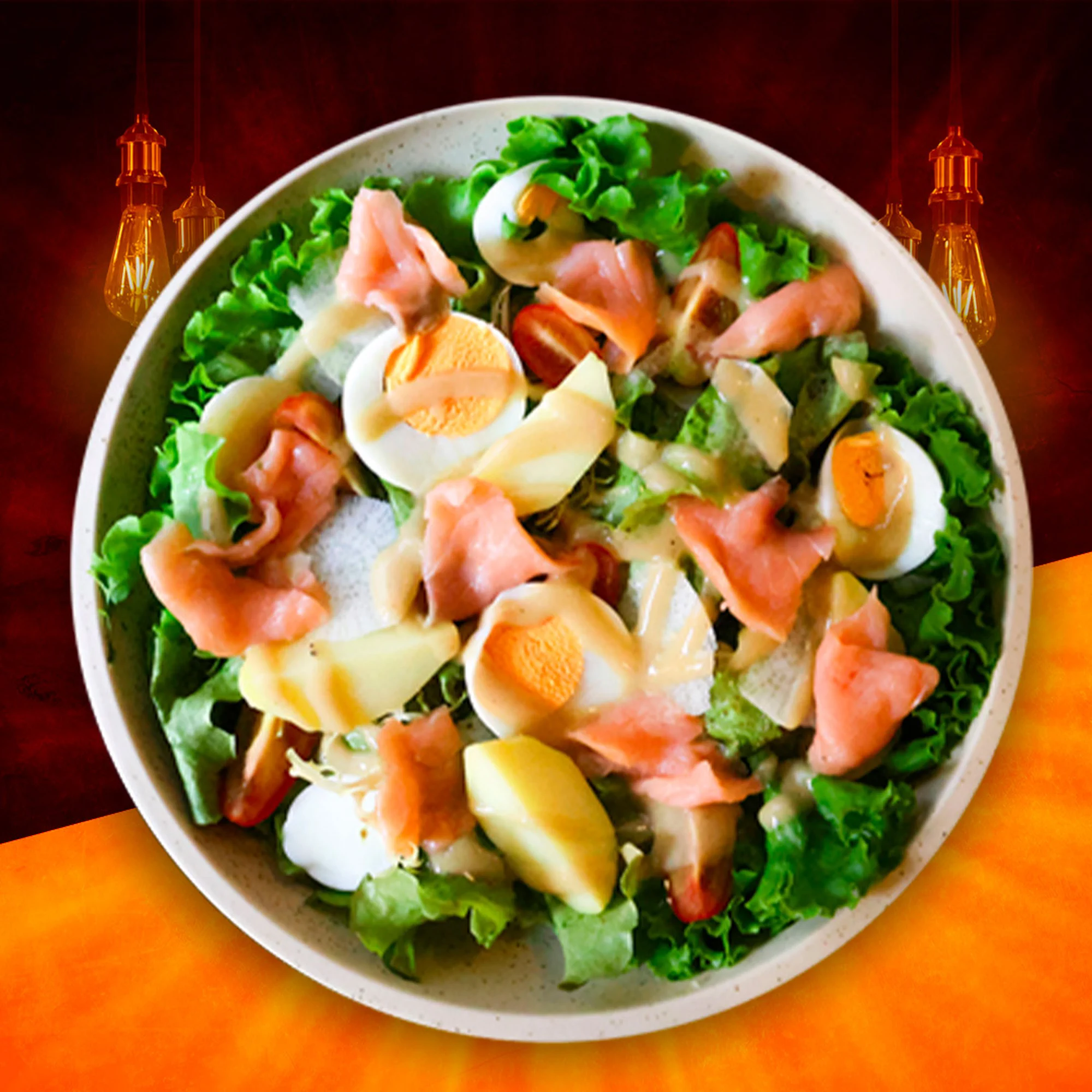 Smoked Salmon Salad