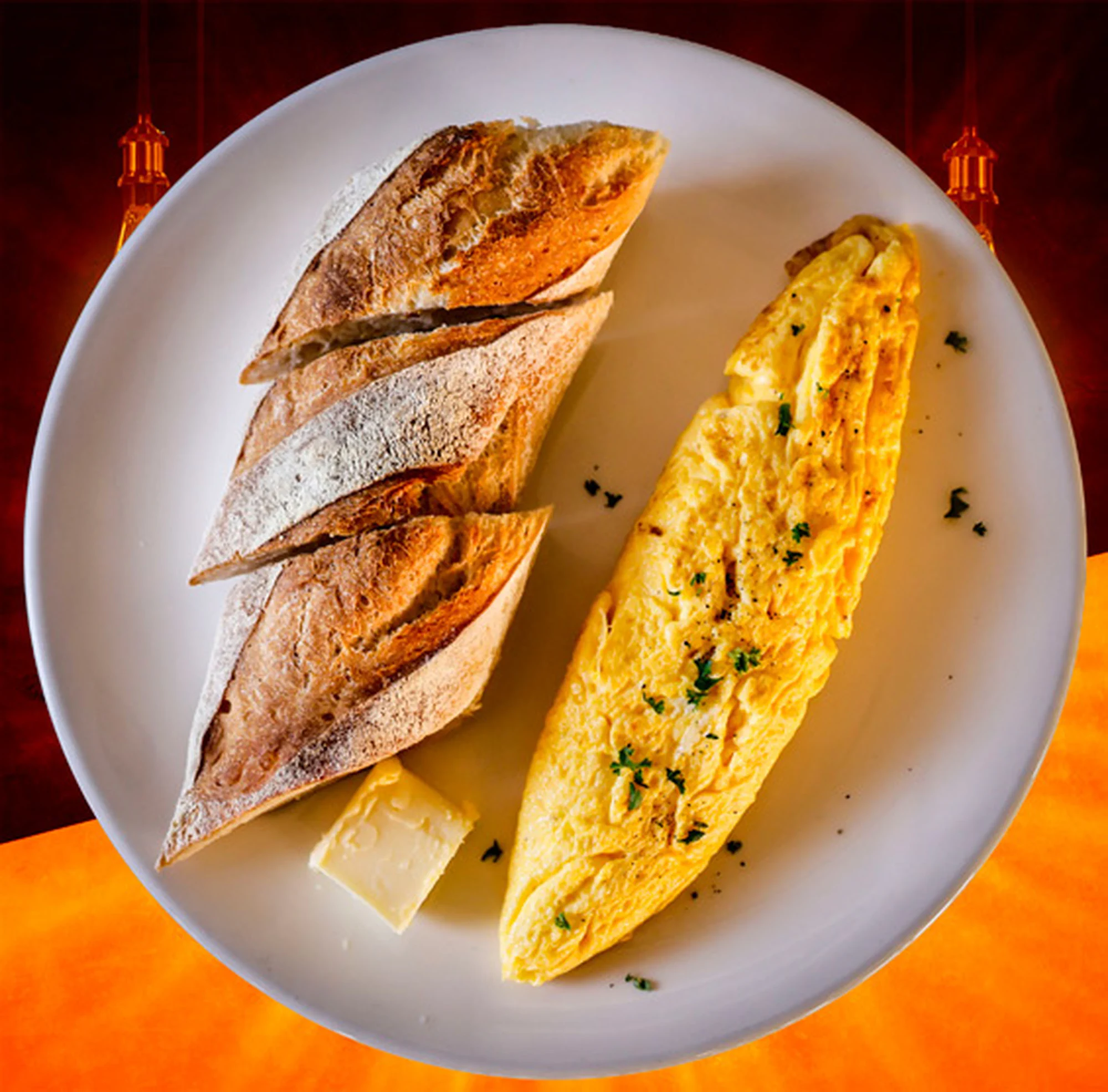 Vegetables omelet