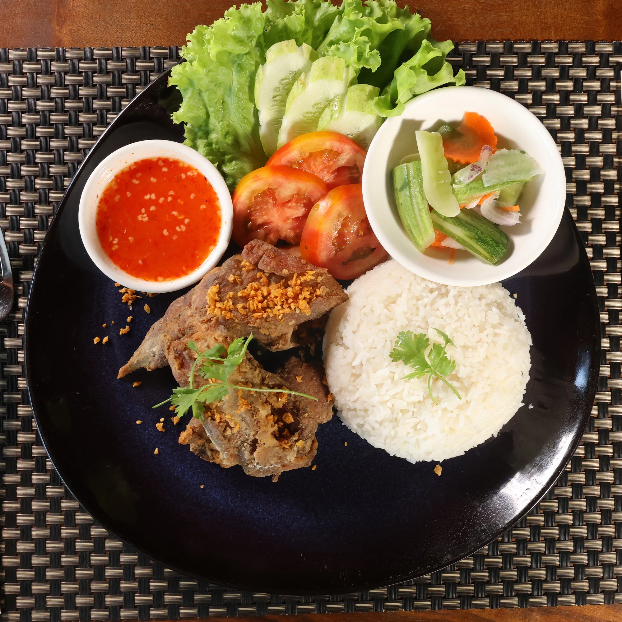 Deep-Fried Frogs with Garlic