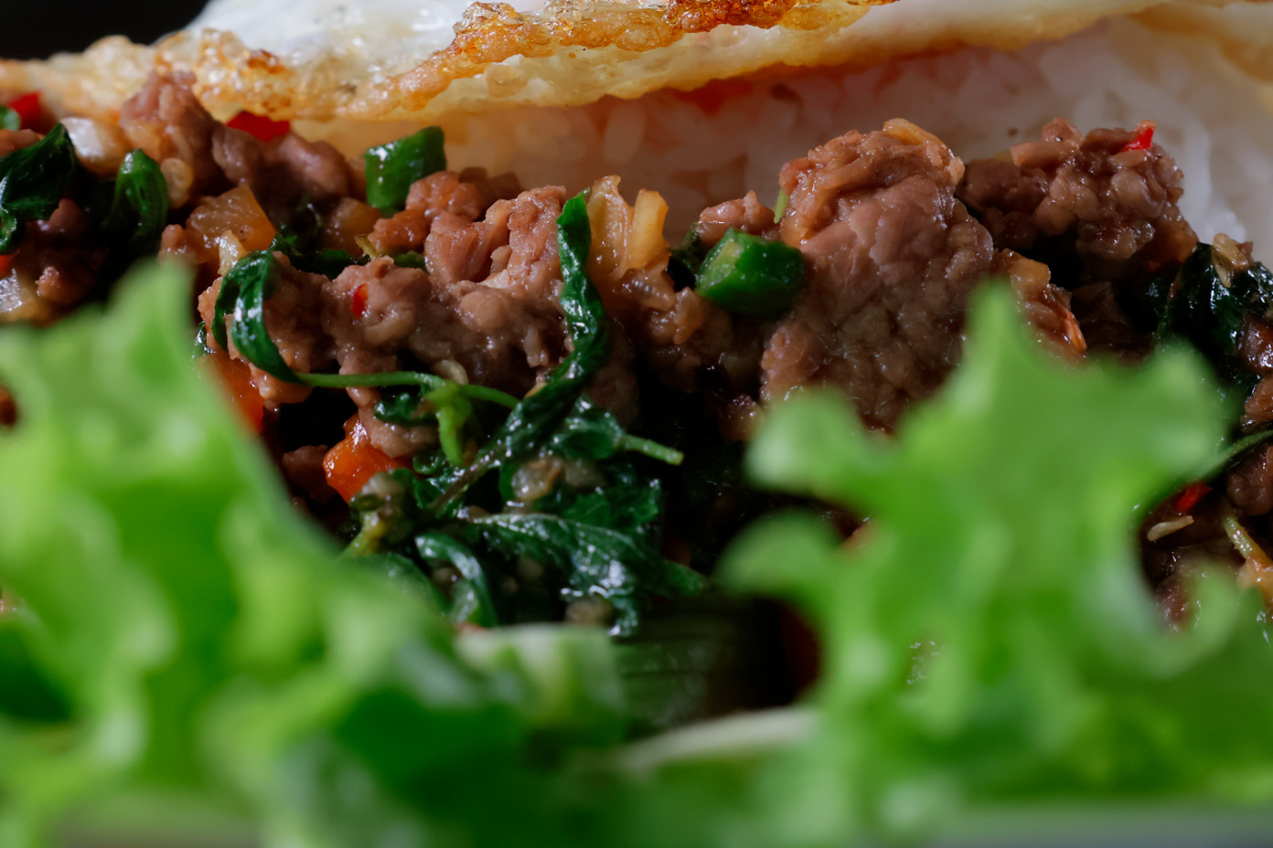 Stir-Fried Pork spicy herbs