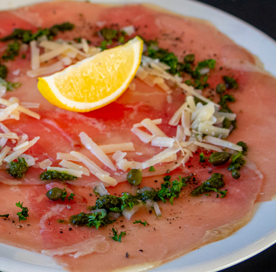 Fish carpaccio