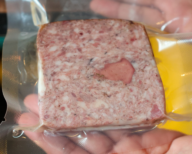 Chicken liver terrine